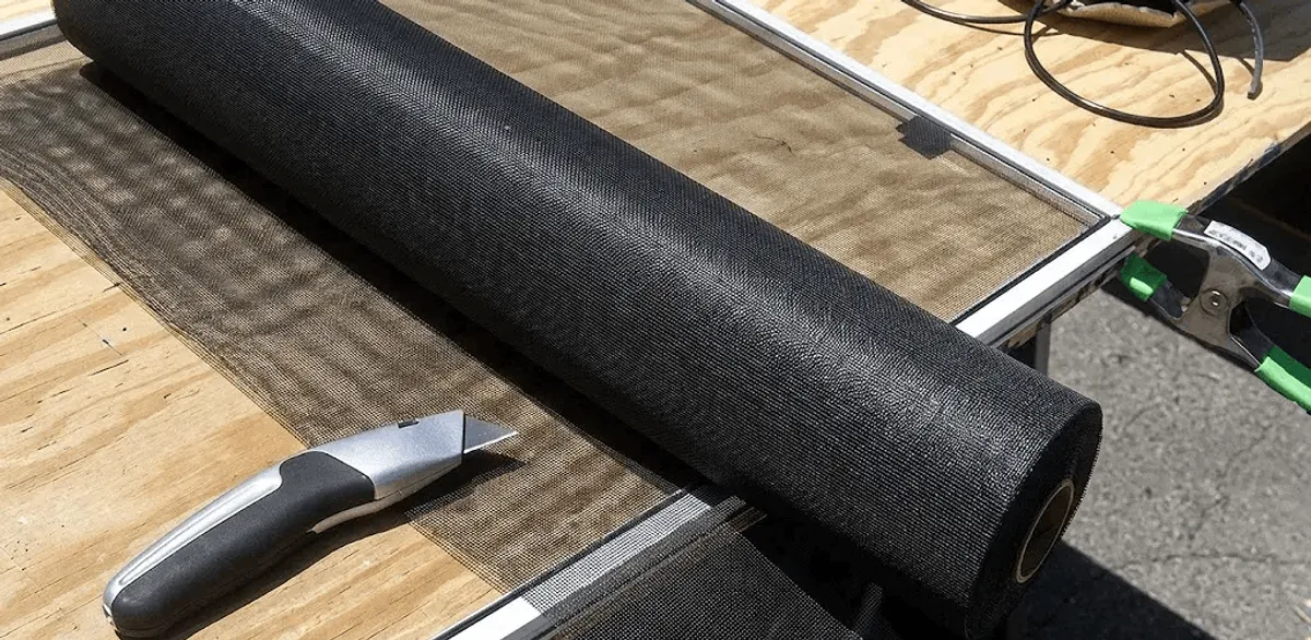 Window screen replacement materials and tools for screen repair in Pasadena, CA